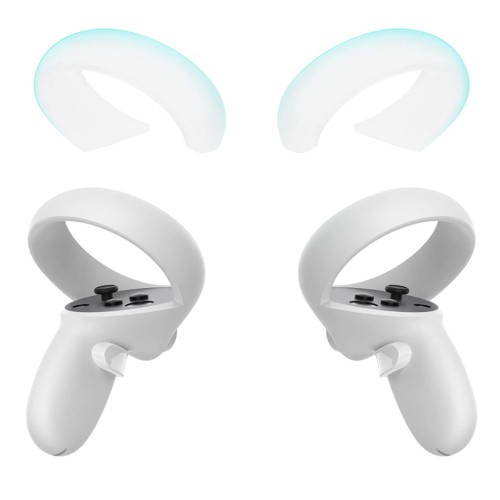 KIWI design Controllers Silicone Protective Ring Covers Compatible with Quest 2 (1 Pair)